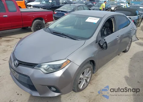 2014 Toyota Corolla Le Eco Plus из США, поврежденный, VIN 2T1BPRHE7EC226509